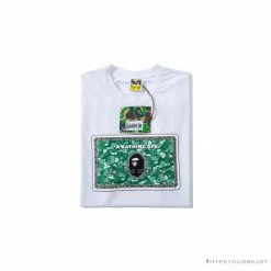 Hypeyourbeast BAPE Spoof Dollar Bill Tee Shirt 'WHITE' 8 Hypeyourbeast BAPE Spoof Dollar Bill Tee Shirt 'WHITE'
