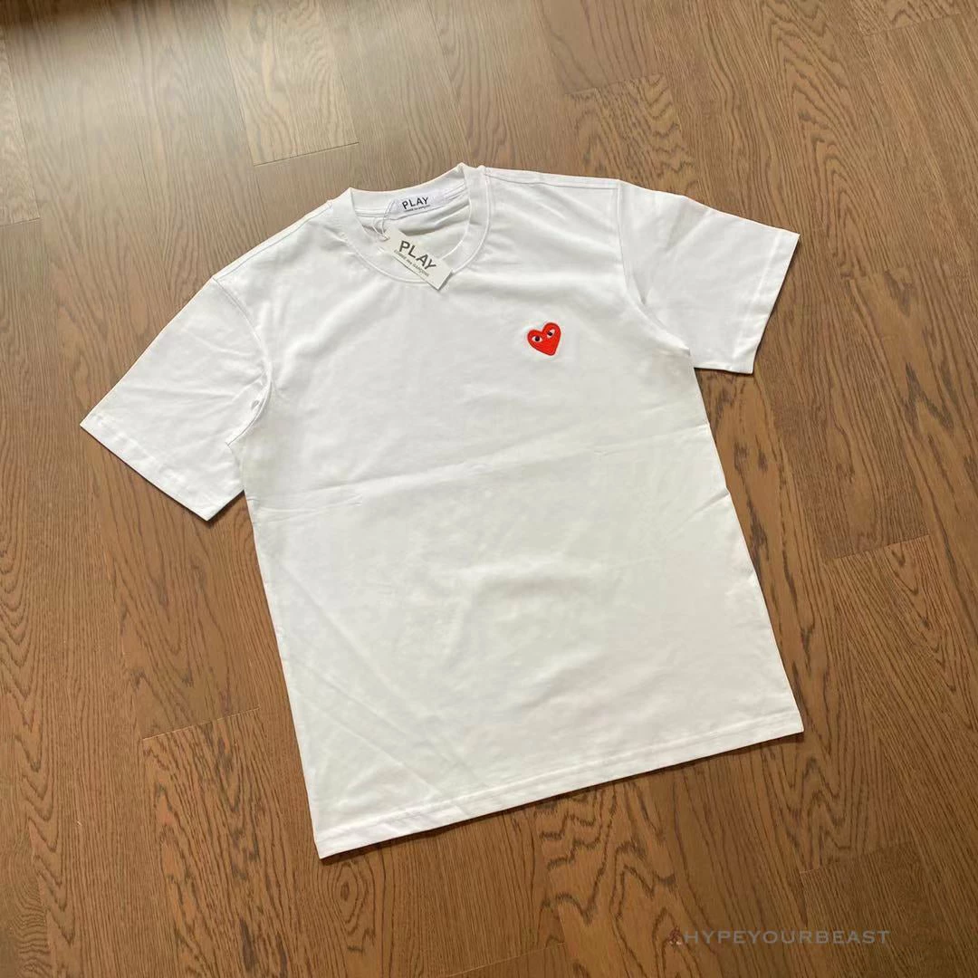 Hypeyourbeast CDG Tee Shirt White 1 Hypeyourbeast CDG Tee Shirt White
