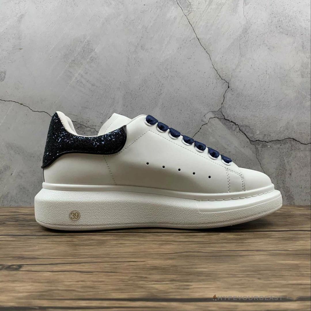 HypeYourBeast Alexander McQueen White / Blue Sparkle A. Mcqueen 12 HypeYourBeast Alexander McQueen White / Blue Sparkle A. Mcqueen