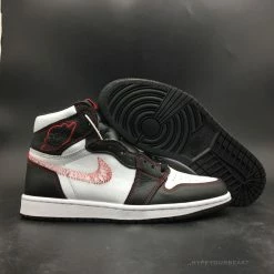 Hypeyourbeast Air Jordan 1 Retro High Defiant White Retro Red