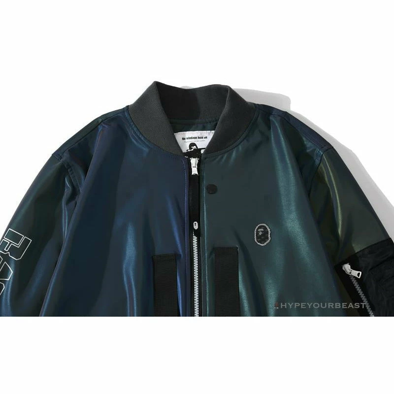 Hypeyourbeast Clothes BAPE HUNTING Aurora Color Gradient Reflective Jacket 3 Hypeyourbeast Clothes BAPE HUNTING Aurora Color Gradient Reflective Jacket
