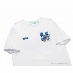 Hypeyourbeast OFF-WHITE Tom And Jerry Loose Tee Shirt 'WHITE' T-Shirts 15 Hypeyourbeast OFF-WHITE Tom And Jerry Loose Tee Shirt 'WHITE' T-Shirts
