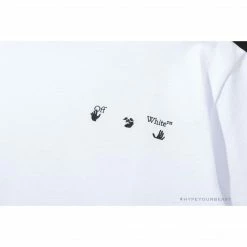 Hypeyourbeast T-Shirts OFF-WHITE Skull And Writing Tee Shirt 'WHITE'