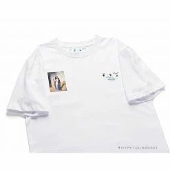 Hypeyourbeast T-Shirts OFF-WHITE The Kiss Tee Shirt 'WHITE'