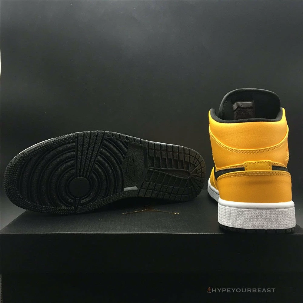 Hypeyourbeast Air Jordan 1 Mid Taxi Yellow 8 Hypeyourbeast Air Jordan 1 Mid Taxi Yellow