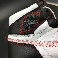 Hypeyourbeast Air Jordan 1 Retro High Defiant White Retro Red