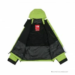 HypeYourBeast Supreme X TNF Logo Mountain Jacket Green 7 HypeYourBeast Supreme X TNF Logo Mountain Jacket Green