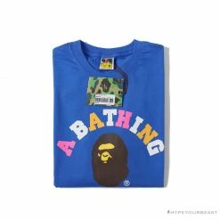 Hypeyourbeast Clothes BAPE Little Ape Head Colorful Classic Tee Shirt 'BLUE' 25 Hypeyourbeast Clothes BAPE Little Ape Head Colorful Classic Tee Shirt 'BLUE'