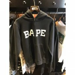 Hypeyourbeast Clothes BAPE Camouflage Ape Head LOGO Hoodie
