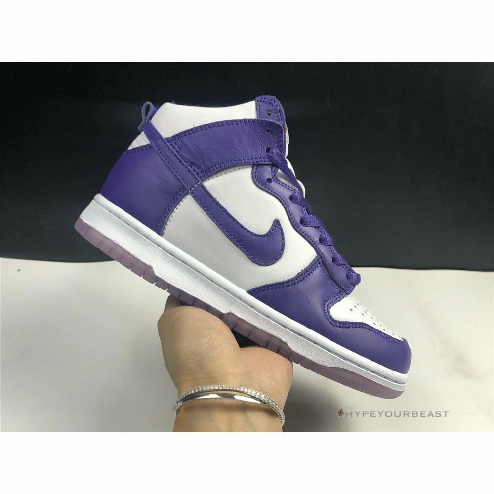 HypeYourBeast Nike SB Dunk High 'Varsity Purple' 3 HypeYourBeast Nike SB Dunk High 'Varsity Purple'