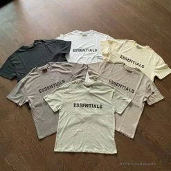 Hypeyourbeast FOG 'ESSENTIALS' Tee Shirt Grey T-Shirts