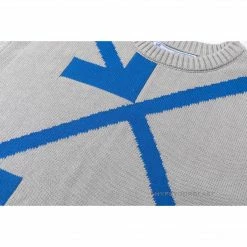 HypeYourBeast Off-White Shirt Blue Arrow