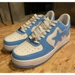 HypeYourBeast BAPE STA Low Top Sneakers Blue 14 HypeYourBeast BAPE STA Low Top Sneakers Blue