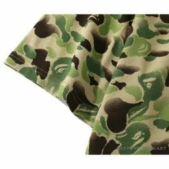 Hypeyourbeast BAPE Chinese Style Ink 10th Anniversary Camouflage Tee Shirt 'GREEN'