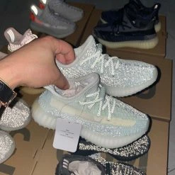 HypeYourBeast Adidas Yeezy Boost 350 V2 'Tailgate Blue' (Infant)