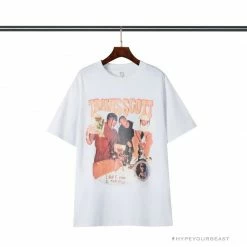 Hypeyourbeast T-Shirts OFF-WHITE Travisscott High Street Tee Shirt 'WHITE'