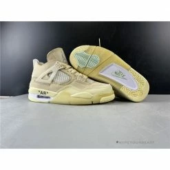 Hypeyourbeast Off White X Air Jordan 4 Sail