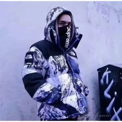 HypeYourBeast TNF X Supreme Jacket Blue