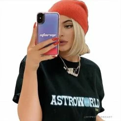 Hypeyourbeast OFF-WHITE Travis Scott Cactus Jack Astroworld Tee Shirt 'BLACK'