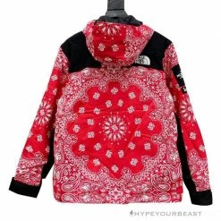 HypeYourBeast Supreme X TNF Bandana Jacket Red