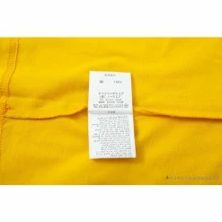 Hypeyourbeast BAPE KIDS Small Net Pocket Ape Man Head Tee Shirt 'YELLOW' Clothes