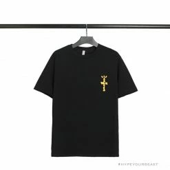 Hypeyourbeast OFF-WHITE Travis Scott Cactus Jack Astronomical Tee Shirt 'BLACK'
