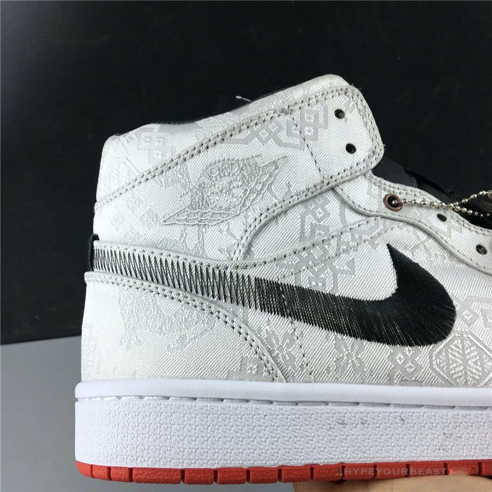 Hypeyourbeast Air Jordan 1 Mid X CLOT White 6 Hypeyourbeast Air Jordan 1 Mid X CLOT White