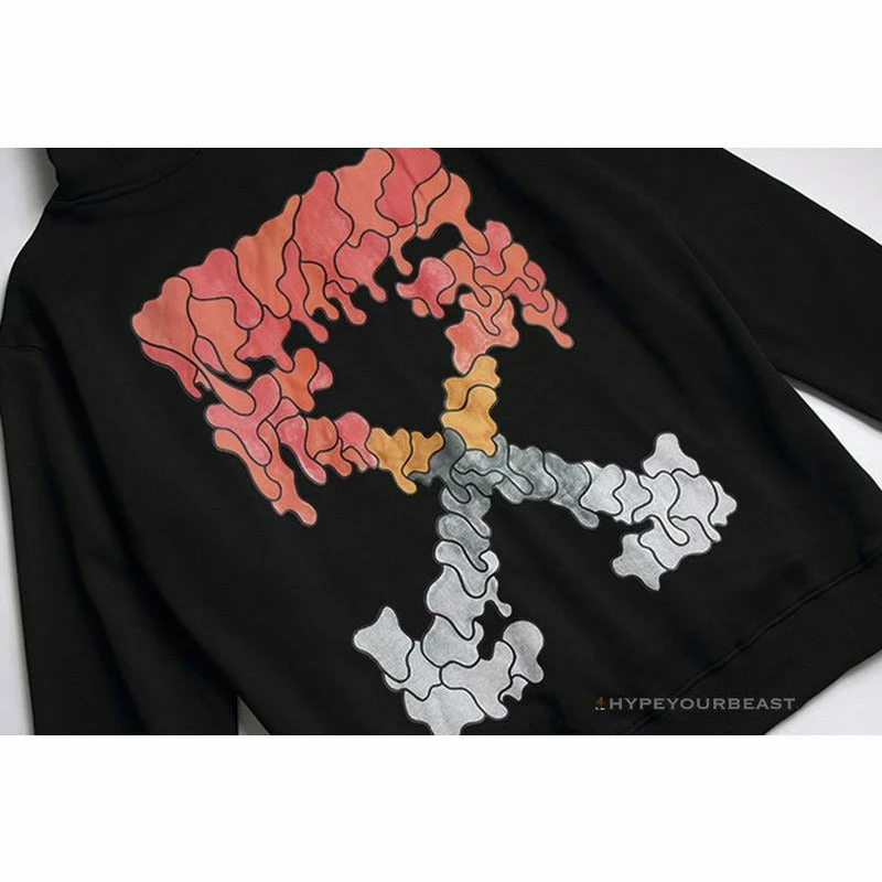 HypeYourBeast Off White Hoodie Black RED 6 HypeYourBeast Off White Hoodie Black RED