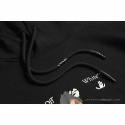 HypeYourBeast Off White Hoodie Black Fruits Hoodies & Jackets