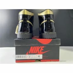 Hypeyourbeast Air Jordan 1 High 'Black Metallic Gold'