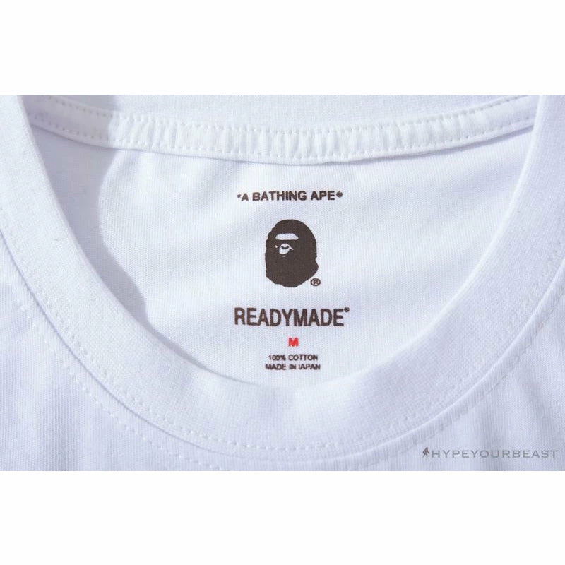 Hypeyourbeast BAPE Readymade Small Bee Camouflage Letter Tee Shirt 'BLUE' 4 Hypeyourbeast BAPE Readymade Small Bee Camouflage Letter Tee Shirt 'BLUE'