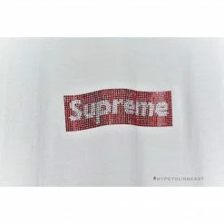 Hypeyourbeast Supreme Red Flash Box Logo Tee Shirt T-Shirts