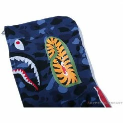 Hypeyourbeast BAPE X PSG Paris Saint-Germain Camouflage Blue Hoodie Clothes