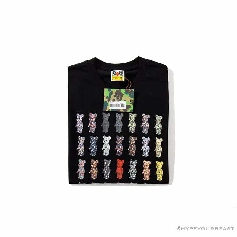 Hypeyourbeast BAPE Violent Bear Collaboration 28th Anniversary Camouflage Tee Shirt 'BLACK' 11 Hypeyourbeast BAPE Violent Bear Collaboration 28th Anniversary Camouflage Tee Shirt 'BLACK'