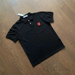 Hypeyourbeast CDG Polo Shirt Black Shirts 13 Hypeyourbeast CDG Polo Shirt Black Shirts