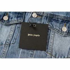 HypeYourBeast Hoodies & Jackets Palm Angels Jean Jacket Blue