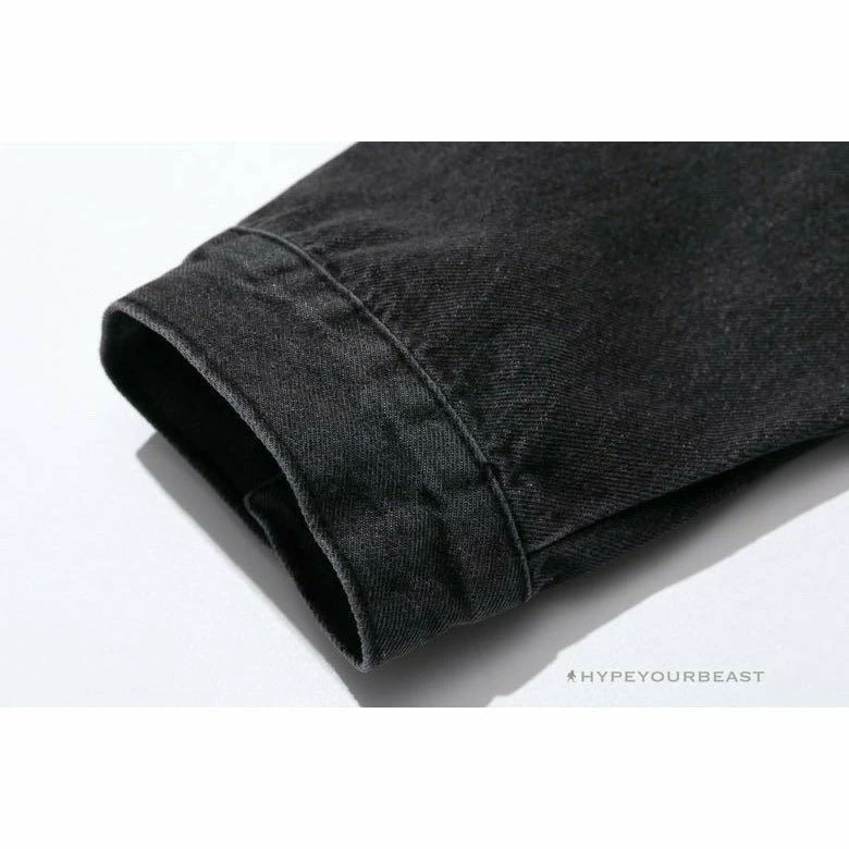 HypeYourBeast Palm Angels Jean Jacket Black 7 HypeYourBeast Palm Angels Jean Jacket Black