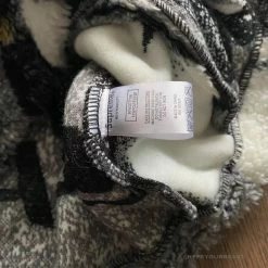 HypeYourBeast Supreme Penguins Hooded Fleece Jacket Black Hoodies & Jackets