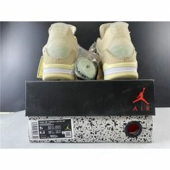 Hypeyourbeast Off White X Air Jordan 4 Sail