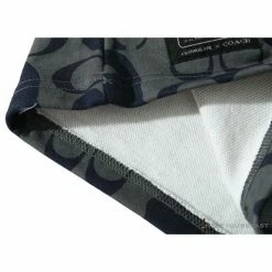 Hypeyourbeast BAPE X COACH Co-Branded Dark-Blue Shorts Clothes