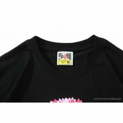 Hypeyourbeast BAPE Japan Limited Edition Pink Cherry Tree Tee Shirt 'BLACK' Clothes