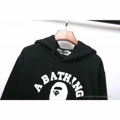 Hypeyourbeast BAPE X Bathing Ape Head Hoodie 'BLACK'