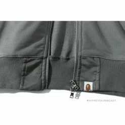 Hypeyourbeast BAPE Digital Pixel Camouflage Hoodie 'GREY' Clothes