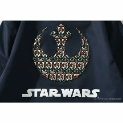 Hypeyourbeast BAPE X Star Wars Collaboration Windbreaker Jacket 'BLUE'