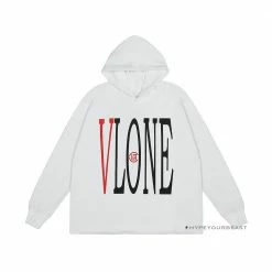HypeYourBeast Hoodies & Jackets Vlone Black White Serpent Hoodie