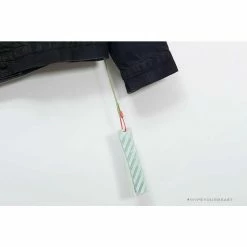 Hypeyourbeast OFF-WHITE Autumn And Winter New ️Back Blue Arrow Wash Denim Jacket Hoodies & Jackets 32 Hypeyourbeast OFF-WHITE Autumn And Winter New ️Back Blue Arrow Wash Denim Jacket Hoodies & Jackets