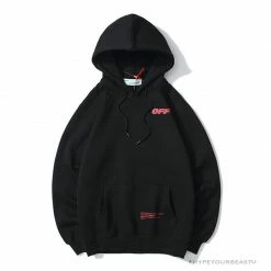 Hypeyourbeast Hoodies & Jackets OFF-WHITE CO VIRGIL ABLO Netherlands Museum Hoodie 'BLACK'