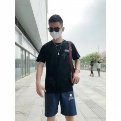 Hypeyourbeast OFF-WHITE Chrome Hearts Tee Shirt 'BLACK' T-Shirts