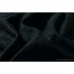 Hypeyourbeast Shirts OFF-WHITE Classic Basic Cotton Terry Round Long Sleeve Shirt 'BLACK'