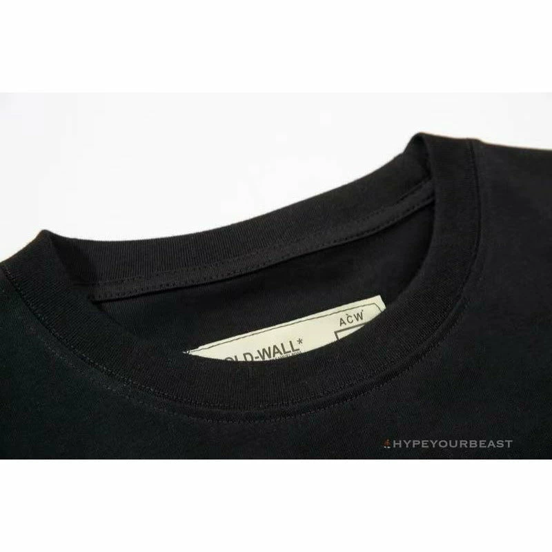 Hypeyourbeast OFF-WHITE ACW Empressed Tee Shirt 'BLACK' T-Shirts 3 Hypeyourbeast OFF-WHITE ACW Empressed Tee Shirt 'BLACK' T-Shirts